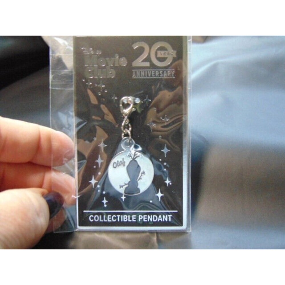 Disney Movie Club 20th Anniversary Collectible Pendant Charm Olaf NEW Frozen